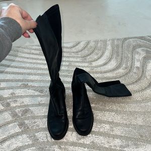 Stuart Weizman Long Leather Boots